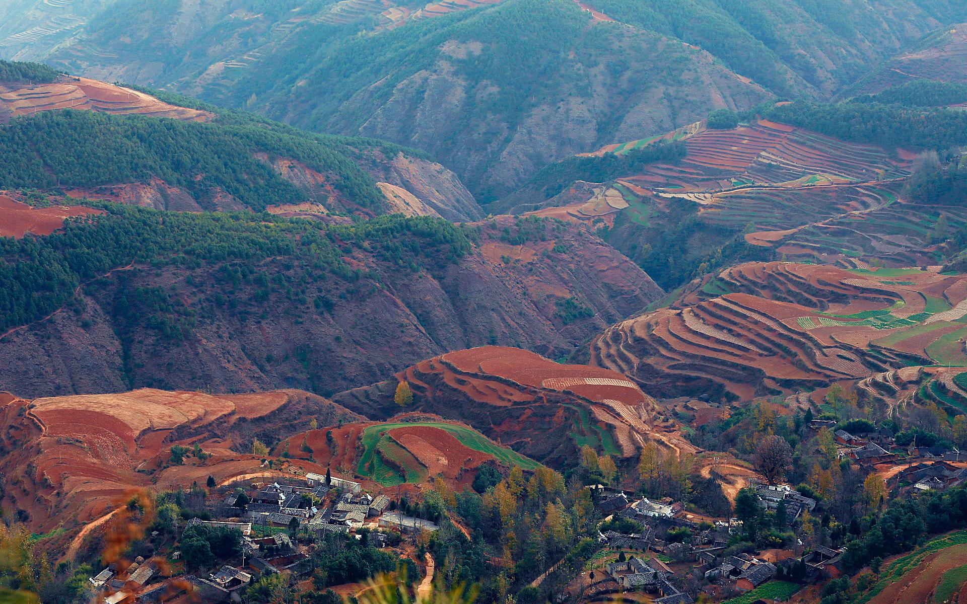 东川红土地自然风景图片大全欣赏(9) 第9页