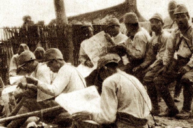 淞沪战场上的日军后勤保障旧照(7) 第7页