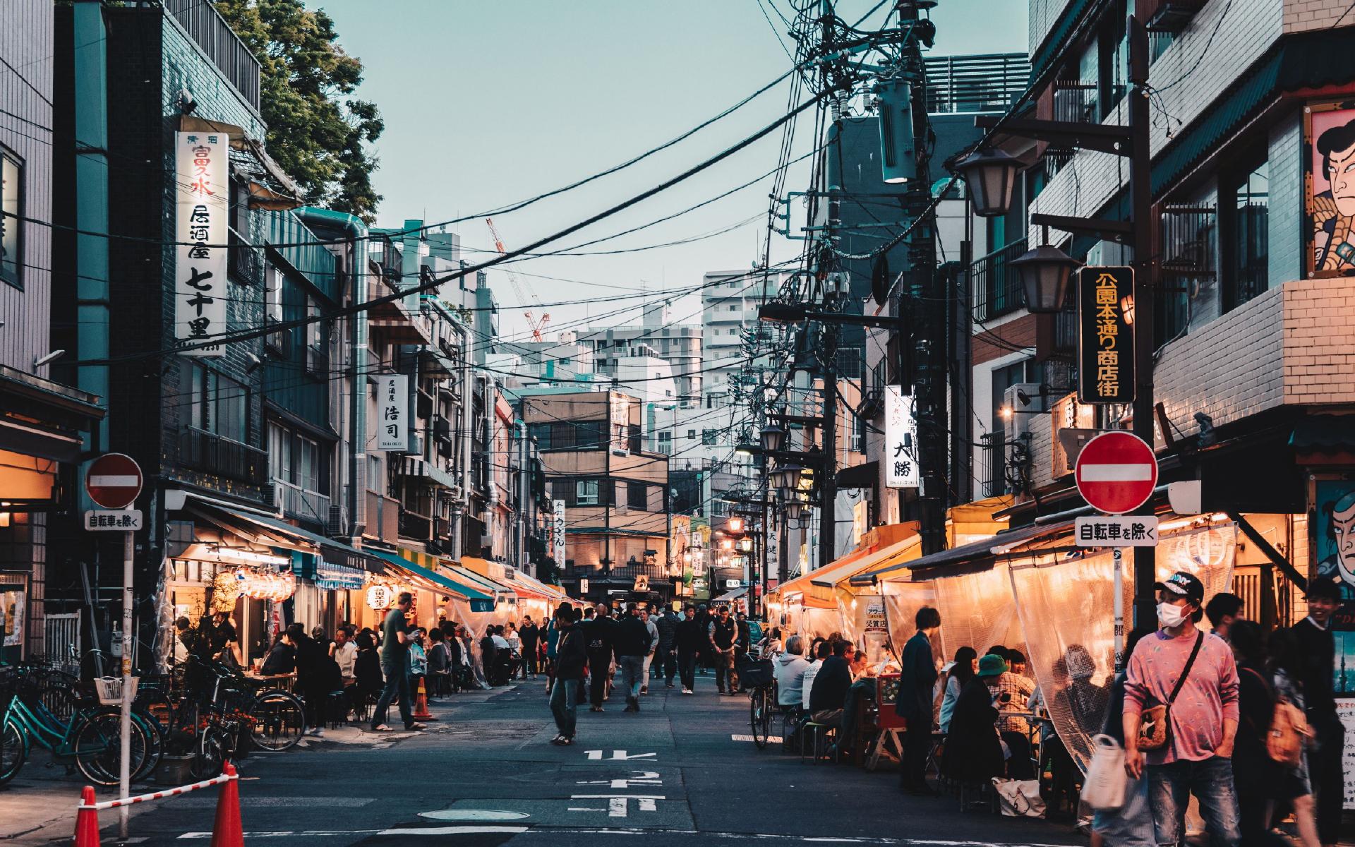 日本城市街道风景图片桌面壁纸(8) 第8页