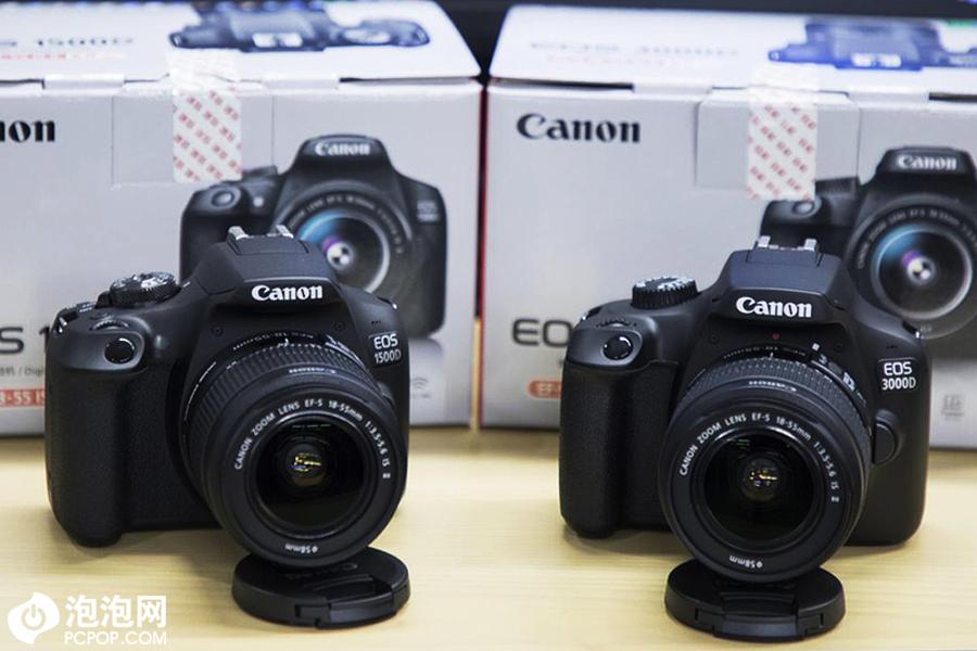 入门新宠 佳能EOS 1500D/3000D单反相机外观图赏 第1页