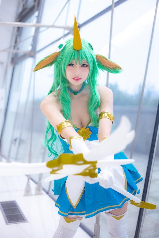 lol星之守护者索拉卡cosplay图片