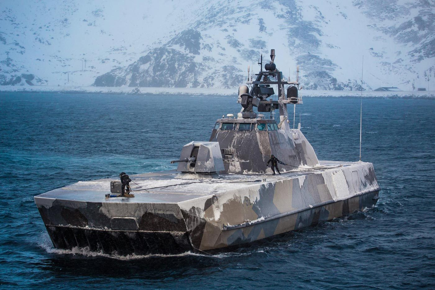 全球最快战舰——隶属挪威海军，什么来头能够击沉2000吨战舰 第1页