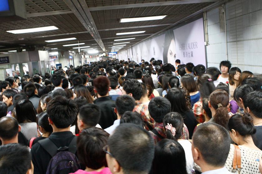 中国最拥挤的5座地铁站，高峰期乘坐如经历噩梦，你去过几个(2) 第2页