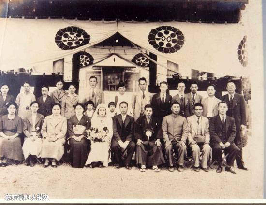 老照片：从中西结合到日西结合，台湾人结婚时，日本人小动作不少(6) 第6页