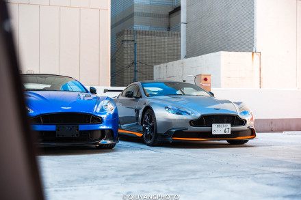 日本街头的Aston Martin DB11， Vanquish S Volante，DB6，Van 第1页