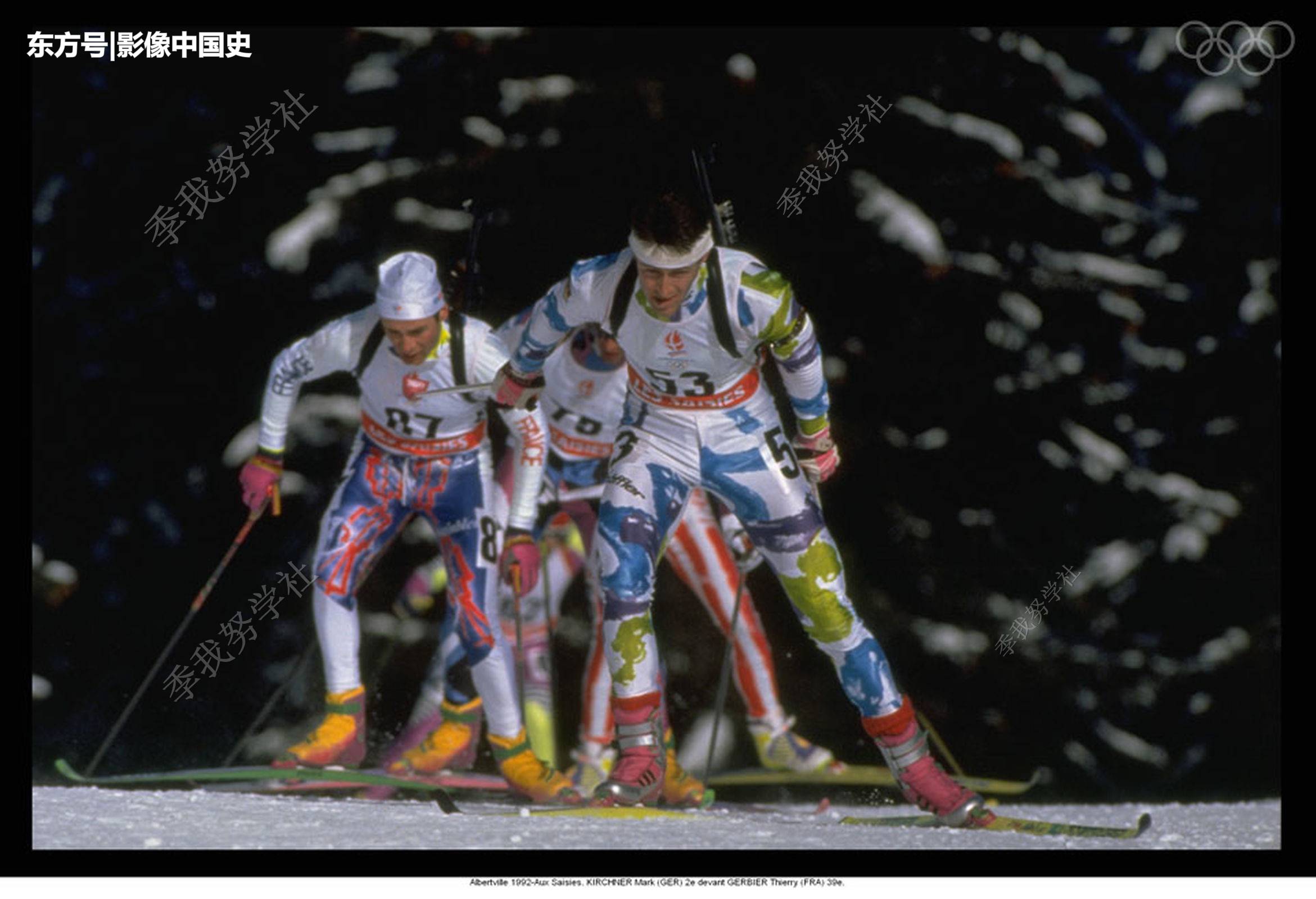 冬奥会历史最悠久的运动项目：图说1992年冬季两项比赛 第1页